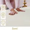 Lavea Spannbettlaken Jersey Baumwolle Elfenbein 120x200cm Produktbild-Vorschau 2