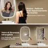 S'AFIELINA 70×45 cm specchio da parete LED - specchio da Anteprima dell’immagine prodotto 5