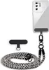 A phone case with a lanyard and an attachment pad, displayed on a white background. Produktbild-Vorschau