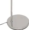 Lampa podłogowa łukowa FLORIS, metalowa, srebrna, 177 cm Podgląd zdjęcia produktu 4