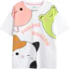 Squishmallows - Dívčí pyžamo "Feeling Mallow" s kraťasy (2 Náhled obrázku produktu 2