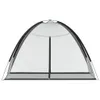 vidaXL Tenda zanzariera Mongolia 220 Nero 200x120x130 cm Anteprima dell’immagine prodotto 4