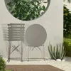 SVITA BERLIN Bistro-Set Metall Sitzgruppe Balkon klappbar Produktbild-Vorschau 3