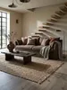 Teppich rechteckig im modernen Wohnzimmer_#sku_BARK503119368734-BARK503119368735-BARK503119368736-BARK503119374805# Produktbild-Vorschau