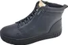 A single black high-top sneaker is shown against a white background. Náhled obrázku produktu
