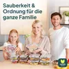 uandu Glasbehälter mit Deckel, 10- teilig, Meal prep Produktbild-Vorschau 6