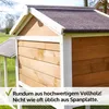 zooprinz Hasenstall Hofstadl mit Auslauf wetterfestes Produktbild-Vorschau 8