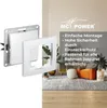 Tlačítko McPower ''Flair'', 250 V/10 A, pod omítku, bílé Náhled obrázku produktu 9
