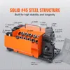 A diagram of a drill bit grinder with labels pointing to different parts. Anteprima dell’immagine prodotto