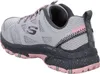Side view of a gray and pink Skechers trail running shoe. Anteprima dell’immagine prodotto