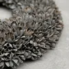 Kranz Bakuli - grey wash: D 20cm Produktbild-Vorschau 2
