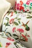 GANT Blooming Bettwäsche-Set Rot Größe 200x220+2x80x80 + 2x Produktbild-Vorschau 3