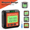 Digitální úhloměr, elektronická vodováha s LCD displejem a Náhled obrázku produktu 11