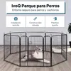 IvoQ Puppyren – Parque para perros – 8 paneles – 80 cm de Vista previa de la imagen del producto 2