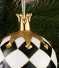 BRUBAKER Premium Weihnachtskugel Schach König - 10 cm Produktbild-Vorschau 2