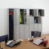 Bisley Garderobenschrank Office - Farbe: Lichtgrau Produktbild-Vorschau 5