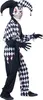 Joker-kostuum voor kinderen, Halloweenkostuum, zwart-wit - Productafbeelding-voorbeeld 3