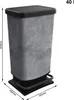 Rotho Abfalleimer 40 L Paso - Treteimer Geruchsdicht - Produktbild-Vorschau 3