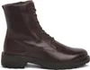 A side view of a brown leather boot. Produktbild-Vorschau