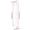 Möbelgriffe 20 Stk. Schwarz 160 mm Edelstahl Produktbild-Vorschau 8