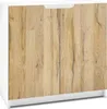 Vladon Sideboard Logan,  Germany, Kommode mit 2 Türen, Weiß Produktbild-Vorschau 1