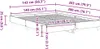 VidaXL 3328719, Eiche, 143 cm, 2,03 m, 25 cm, 1400 x 2000 Produktbild-Vorschau 7
