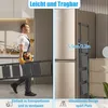 XMTECH Trittleiter 3 Stufen Klappbar, Leiter Produktbild-Vorschau 4