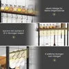 A collage of images showing different features of a kitchen shelf unit. Voir les images du produit
