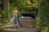 Keter Astoria Gartenbox 570L in Walnussoptik - 129 x 67,4 x Produktbild-Vorschau 3