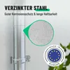 greate 5,75 Meter Dachrinnen Set mit Fallrohr verzinkt Produktbild-Vorschau 5
