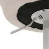 A close-up view of the underside of a bar stool, showing the height adjustment lever and the black fabric covering the mechanism. Náhľad obrázku produktu