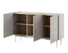 A modern sideboard with its doors open, revealing shelves. Anteprima dell’immagine prodotto