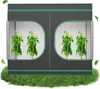 QEENTOE Groeitent 240x120x200cm, kweekkas voor groenten en Productafbeelding-voorbeeld 1