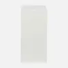 A white storage module with three shelves, shown from the front. Anteprima dell’immagine prodotto