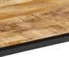 vidaXL Couchtisch 55x55x45 cm Raues Massivholz Mango Produktbild-Vorschau 4