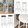 Tabouret de bar Vicco Edmonton Blanc 31.5x64cm 2 pièces, Voir les images du produit 7