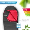 NORDMUT® Schlafsack 3-Jahreszeiten [300 GSM] Ultraleicht & Produktbild-Vorschau 2