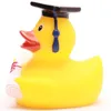 Badeente Akademiker gelb Vinyl 8,5 cm Produktbild-Vorschau 4
