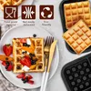 2 Stück Waffeleinsatz Airfryer Waffelform Zubehör Produktbild-Vorschau 3