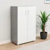 Kommode Thekla 2 türig Schrank Holzoptik vielseitig Produktbild-Vorschau 2