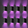 8x Appliques murales modernes Led Noir Appliques Voir les images du produit 1