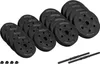 Rebel RBA-2328 Verstelbare dumbbells, 2 x 15 kg, zwart Productafbeelding-voorbeeld 2