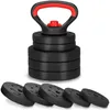 Springos® Verstellbare Kettlebell 10 kg mit Produktbild-Vorschau 5
