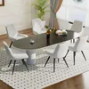 Hawthyhome Esszimmerstühle 4er Set bequeme Polsterstühle Produktbild-Vorschau 3