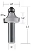 Fresa per bordi tondi D-48309 20,6 mm Anteprima dell’immagine prodotto 2