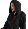Korfu Bademantel M schwarz Polyester Sherpa-Fleece 260 g/m² Produktbild-Vorschau 2