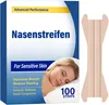 Náplasti na nos 100 ks. Dýchanie Chrápanie Spánok Tréning Náhľad obrázku produktu 1