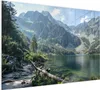 Magnettafel 120x90cm Pinnwand Whiteboard beschreibbar - Produktbild-Vorschau 2