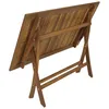 DEGAMO Gartentisch Klapptisch Holztisch TOBAGO 70x120cm Produktbild-Vorschau 4