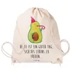 Mr. & Mrs. Panda Jutebeutel Avocado Feier - Transparent - Produktbild-Vorschau 4